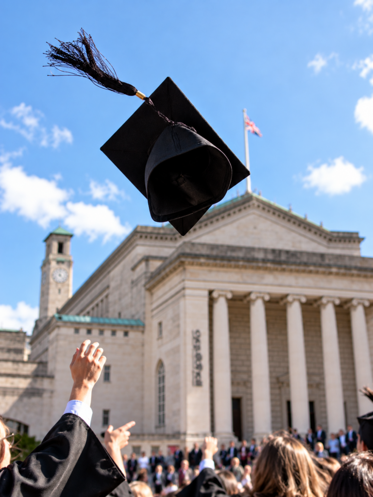 Southampton Guildhall Graduation Toss