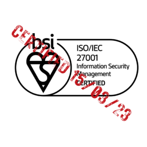 ISO 27001 certified