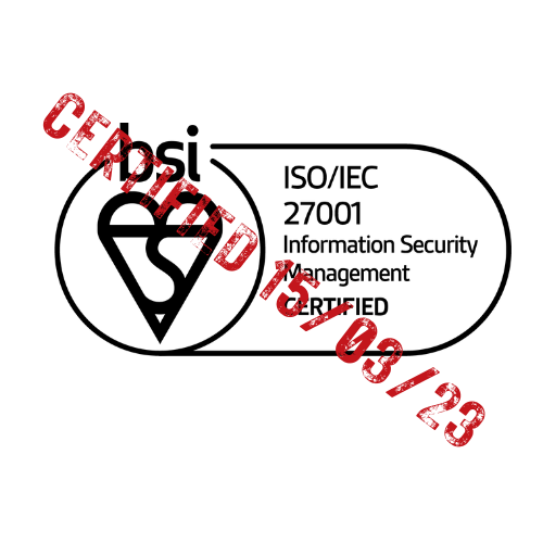 ISO 27001 certified