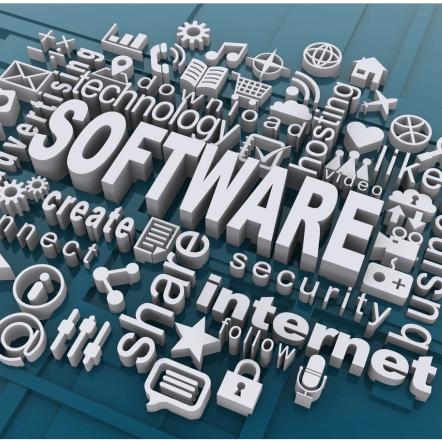 Software word cloud