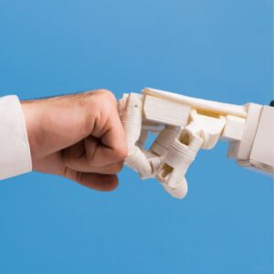 Robot and Human Hand