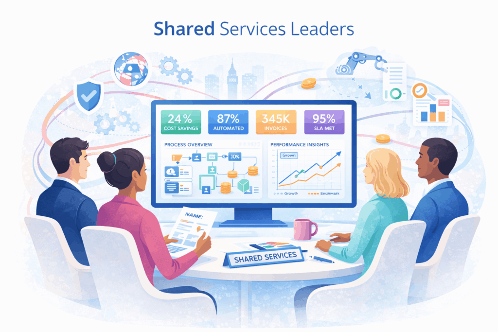 shared finance service leaders