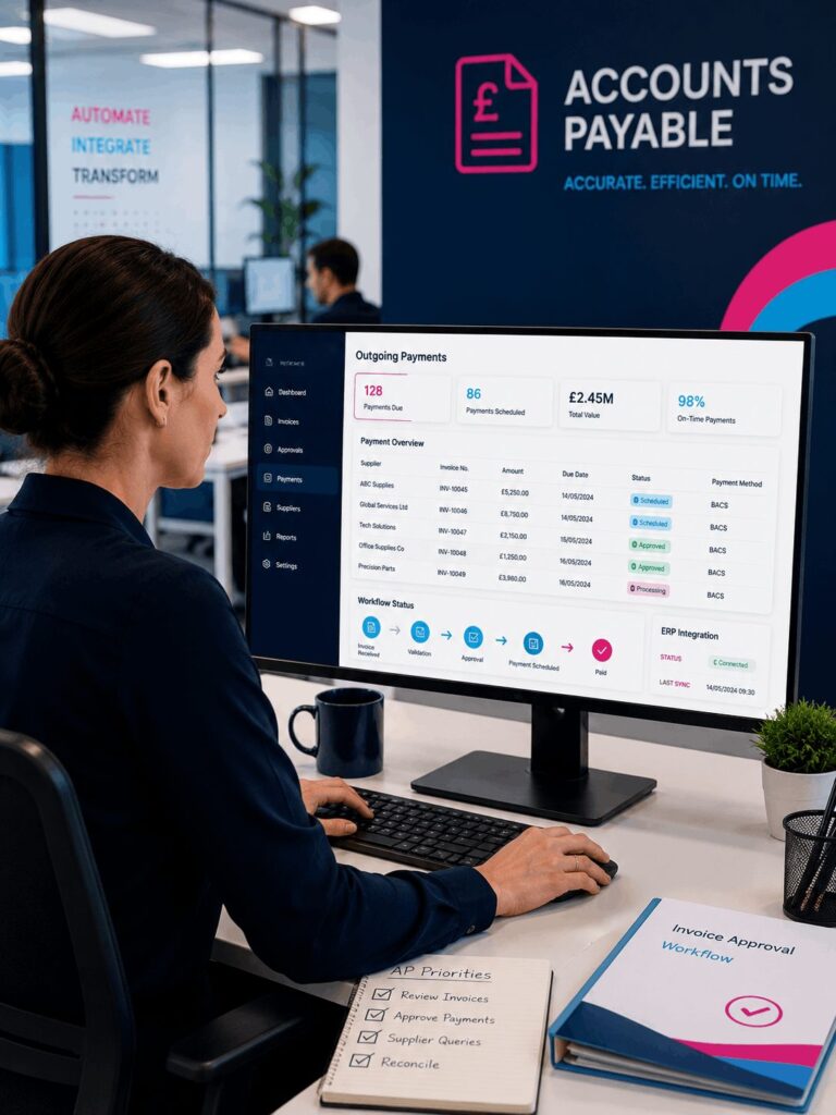 AP manager finance workflow