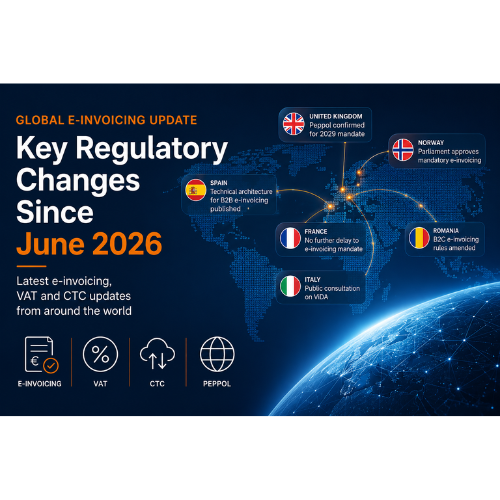 E-invoicing update July 2026